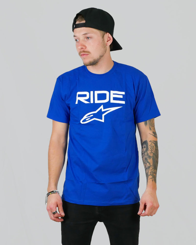 Alpinestars "Ride" 2.0 t-shirt blå
