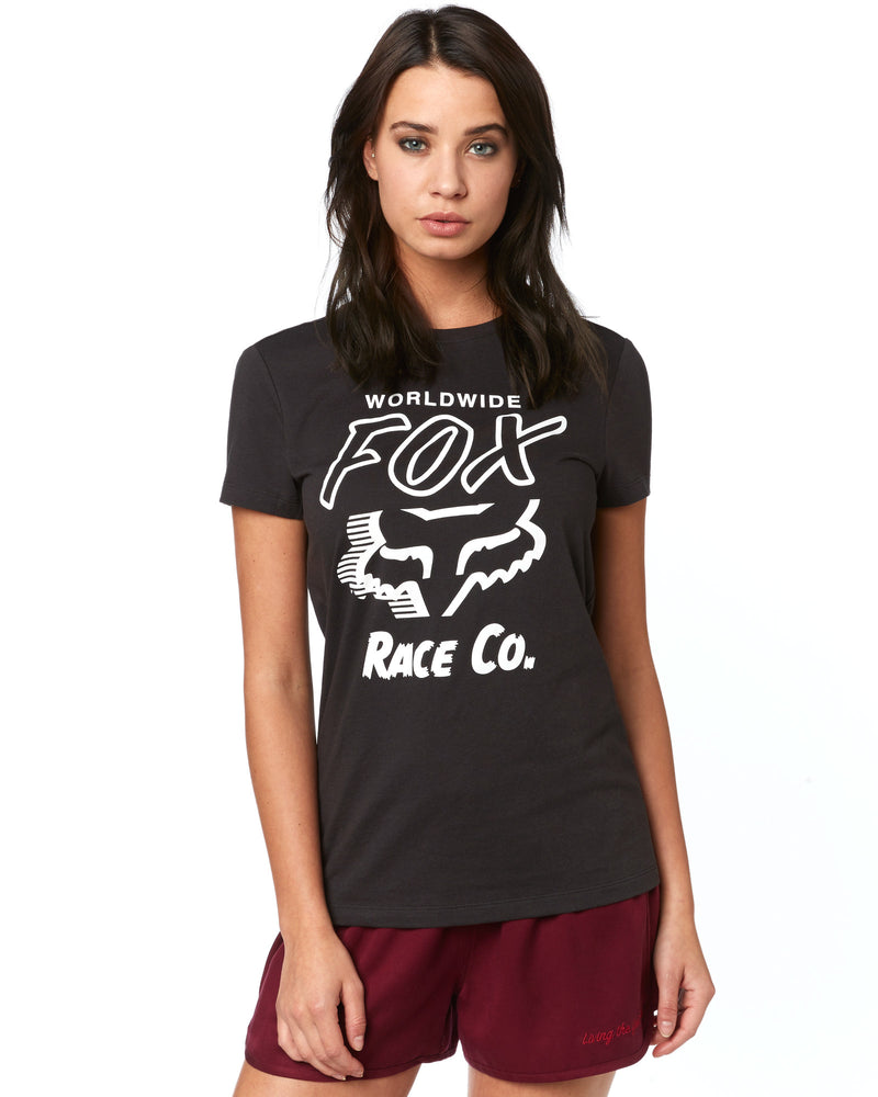 Fox "Worldwide" t-shirt svart