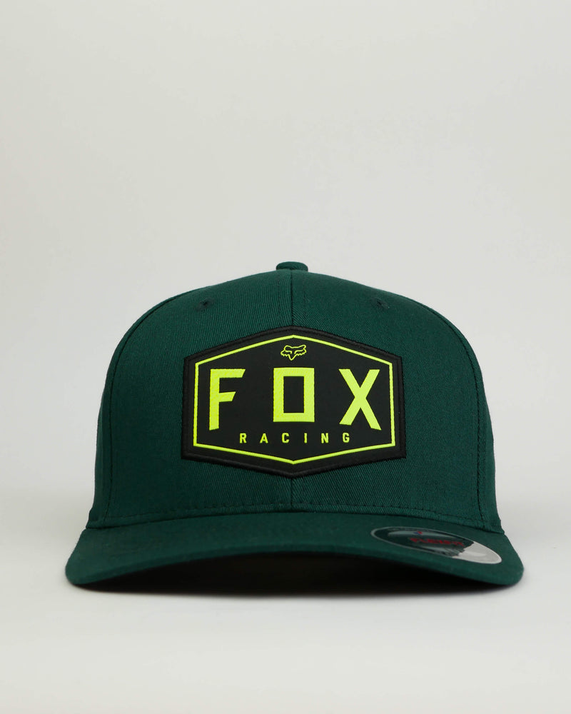 Fox "Crest" grön flexfit keps