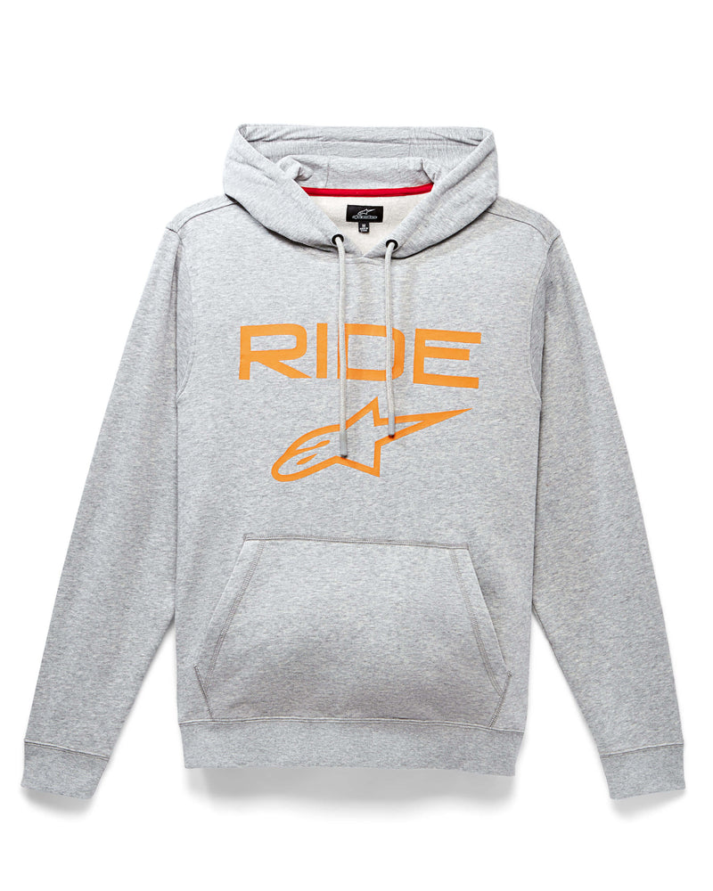 Alpinestars "Ride 2.0" grå/orange hoodie
