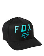 Fox "Number 2" svart flexfit 2.0 keps